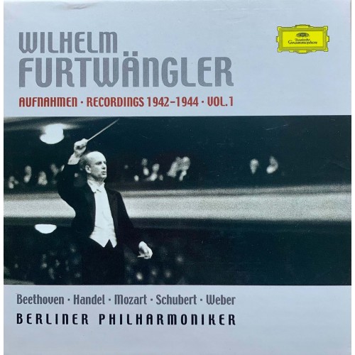 Beethoven / Handel / Mozart / Schubert / Weber, Berliner Philharmoniker, Wilhelm Furtwangler: «Aufnahmen   Recordings 1942–1944   Vol. 1»