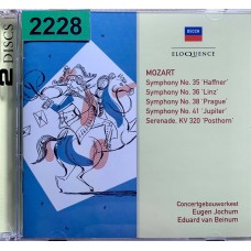 Mozart, Concertgebouworkest, Eugen Jochum, Eduard van Beinum: «Symphonies 35, 41, 36, 38; Posthorn Serenade»