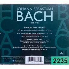 Bach, Nikolaus Harnoncourt, Gustav Leonhardt: «Kantaten, BWV 131-133 Vol.41»