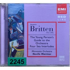 Britten - Neville Marriner, Minnesota Orchestra, The Academy Of St. Martin-in-the-Fields: «The Young Person's Guide To The Orchestra»