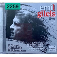 Emil Gilels: «Live Moscow Conservatory 12.27.1977»