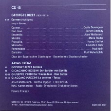 Ferenc Fricsay: «Complete Recordings On Deutsche Grammophon» CD 15