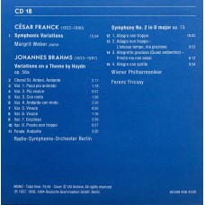 Ferenc Fricsay: «Complete Recordings On Deutsche Grammophon» CD 18