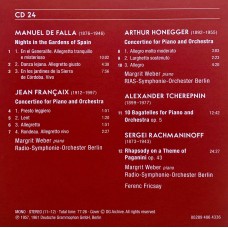 Ferenc Fricsay: «Complete Recordings On Deutsche Grammophon» CD 24