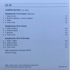 Ferenc Fricsay: «Complete Recordings On Deutsche Grammophon» CD 29