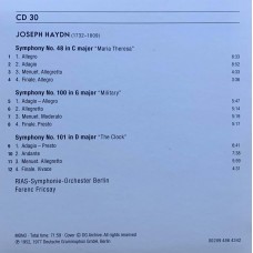 Ferenc Fricsay: «Complete Recordings On Deutsche Grammophon» CD 30