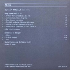 Ferenc Fricsay: «Complete Recordings On Deutsche Grammophon» CD 35