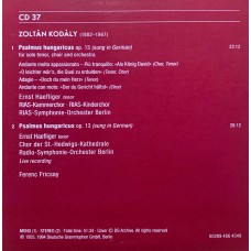 Ferenc Fricsay: «Complete Recordings On Deutsche Grammophon» CD 37