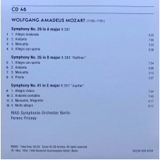 Ferenc Fricsay: «Complete Recordings On Deutsche Grammophon» CD 46