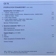 Ferenc Fricsay: «Complete Recordings On Deutsche Grammophon» CD 75