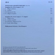 Otto Klemperer: «The Warner Classics Remastered Edition» CD 03