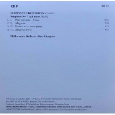 Otto Klemperer: «The Warner Classics Remastered Edition» CD 09