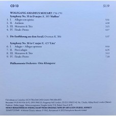 Otto Klemperer: «The Warner Classics Remastered Edition» CD 13