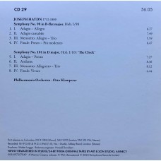 Otto Klemperer: «The Warner Classics Remastered Edition» CD 29