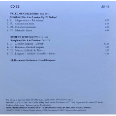 Otto Klemperer: «The Warner Classics Remastered Edition» CD 32