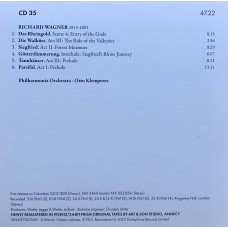 Otto Klemperer: «The Warner Classics Remastered Edition» CD 35