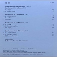 Otto Klemperer: «The Warner Classics Remastered Edition» CD 38