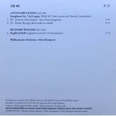 Otto Klemperer: «The Warner Classics Remastered Edition» CD 45