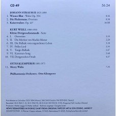 Otto Klemperer: «The Warner Classics Remastered Edition» CD 49