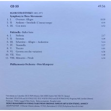 Otto Klemperer: «The Warner Classics Remastered Edition» CD 55