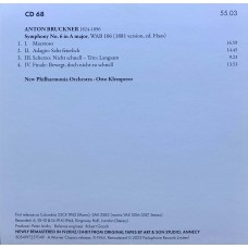 Otto Klemperer: «The Warner Classics Remastered Edition» CD 68