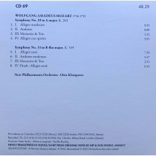 Otto Klemperer: «The Warner Classics Remastered Edition» CD 69