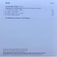 Otto Klemperer: «The Warner Classics Remastered Edition» CD 76