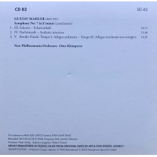 Otto Klemperer: «The Warner Classics Remastered Edition» CD 82