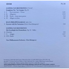 Otto Klemperer: «The Warner Classics Remastered Edition» CD 84