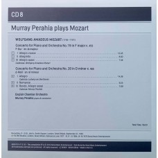 Murray Perahia Plays Mozart, English Chamber Orchestra: «The Piano Concertos» CD 08