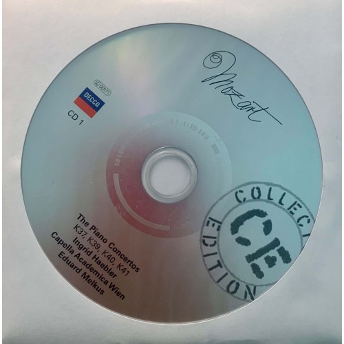 Mozart, Alfred Brendel, The Academy Of St. Martin-in-the-Fields, Sir Neville Marriner, Ingrid Haebler, Ton Koopman: «Piano Concertos» CD 01