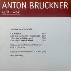 Anton Bruckner – Wurttembergische Philharmonie Reutlingen, Roberto Paternostro: «The Symphonies» CD 02