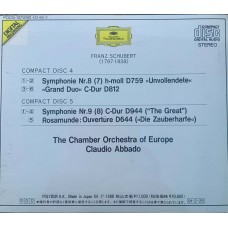 Schubert - The Chamber Orchestra Of Europe, Claudio Abbado: «8 Symphonien · Rosamunde · Grand Duo» CD 04-05