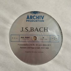 J.S. Bach: «Cembalowerke / Works For Harpsichord / OEuvres Pour Clavecin II» LP 02