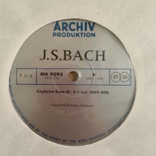 J.S. Bach: «Cembalowerke / Works For Harpsichord / OEuvres Pour Clavecin II» LP 04