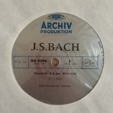 J.S. Bach: «Cembalowerke / Works For Harpsichord / OEuvres Pour Clavecin II» LP 07