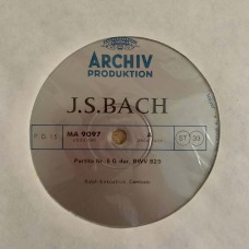 J.S. Bach: «Cembalowerke / Works For Harpsichord / OEuvres Pour Clavecin II» LP 08