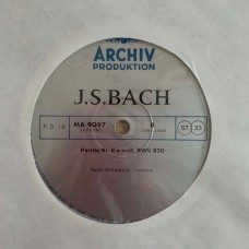 J.S. Bach: «Cembalowerke / Works For Harpsichord / OEuvres Pour Clavecin II» LP 08