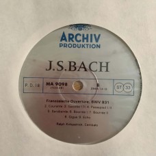 J.S. Bach: «Cembalowerke / Works For Harpsichord / OEuvres Pour Clavecin II» LP 09