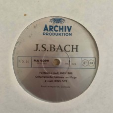 J.S. Bach: «Cembalowerke / Works For Harpsichord / OEuvres Pour Clavecin II» LP 10