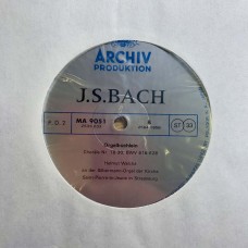 J.S. Bach: «Orgelwerke II / Organ Works II / OEuvres Pour Orgue II» LP 01