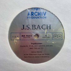 J.S. Bach: «Orgelwerke II / Organ Works II / OEuvres Pour Orgue II» LP 02