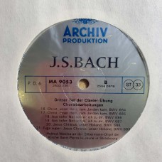 J.S. Bach: «Orgelwerke II / Organ Works II / OEuvres Pour Orgue II» LP 03