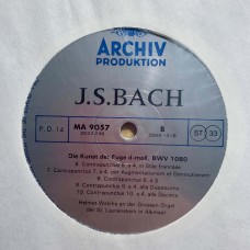 J.S. Bach: «Orgelwerke II / Organ Works II / OEuvres Pour Orgue II» LP 07