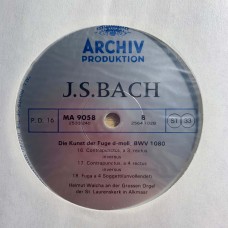 J.S. Bach: «Orgelwerke II / Organ Works II / OEuvres Pour Orgue II» LP 08