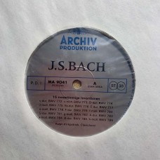J.S. Bach: «Cembalowerke I / Works For Harpsichord I / OEuvres Pour Clavecin I» LP 01