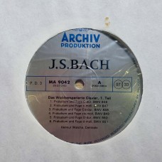 J.S. Bach: «Cembalowerke I / Works For Harpsichord I / OEuvres Pour Clavecin I» LP 02