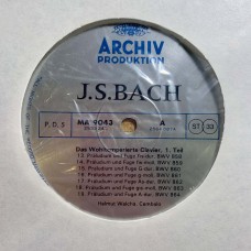 J.S. Bach: «Cembalowerke I / Works For Harpsichord I / OEuvres Pour Clavecin I» LP 03