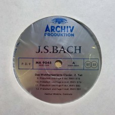 J.S. Bach: «Cembalowerke I / Works For Harpsichord I / OEuvres Pour Clavecin I» LP 05