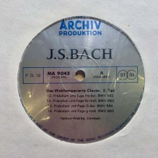 J.S. Bach: «Cembalowerke I / Works For Harpsichord I / OEuvres Pour Clavecin I» LP 05